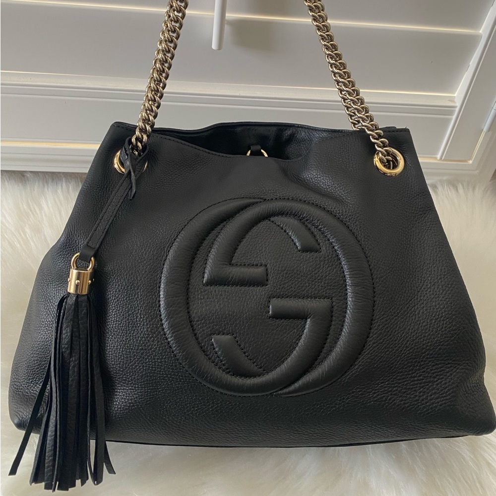 ❤️ Gucci Medium Soho Chain Bag - Picture 14 of 17